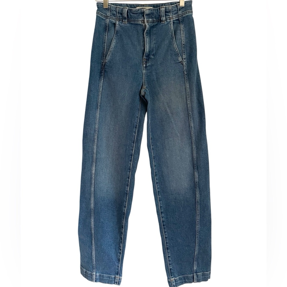 Madewell Barrel-Leg Full Length Jeans